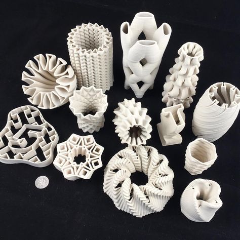 The intricacy of the 3D printed ceramic objects. It shows the history of my research. submitted for an exhibition #clay #ceramics… | Instagram 3d Printed Ceramics, Ceramic Objects, 3d Printed Objects, 3d Lamp, Product Shoot, Pen Design, Clay Ceramics, Ceramic Sculpture, 3d Printed