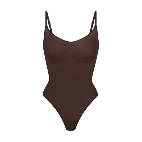 Nwt Skims Everyday Sculpt Bodysuit In Espresso 2153 Size 3x Shapewear Thong, High Neck Bodysuit, Scoop Neck Bodysuit, Square Neck Bodysuit, Build A Wardrobe, Cotton Bodysuit, Sleeveless Bodysuit, Lace Bodysuit, Black Bodysuit