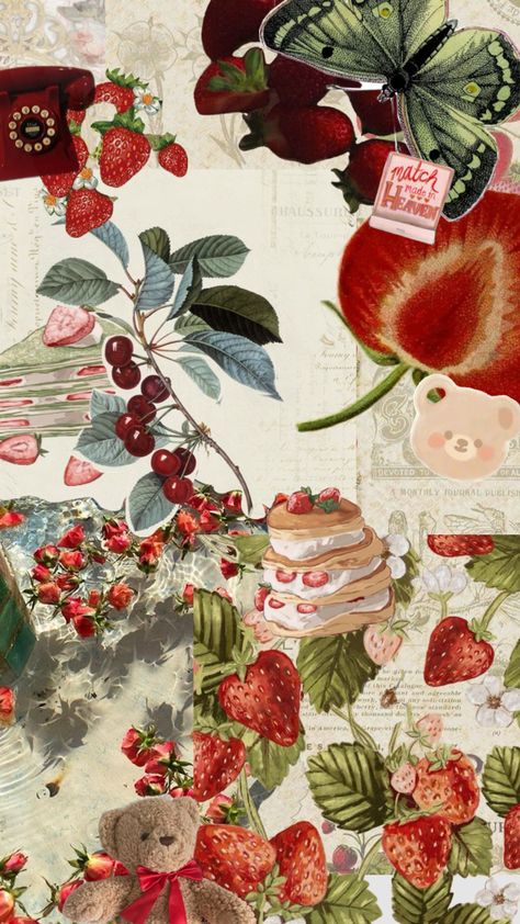 #greenaesthetic #redaesthetic #pinkaesthetic #beigeaesthetic #strawberry #strawberryaesthetic #cute #collage  #wallpaper #aesthetic Cute Collage Wallpaper, Strawberry Collage, Collage Wallpaper Aesthetic, Cute Collage, Frame Edit, Collage Wallpaper, Collage Background, Beige Aesthetic, Red Aesthetic