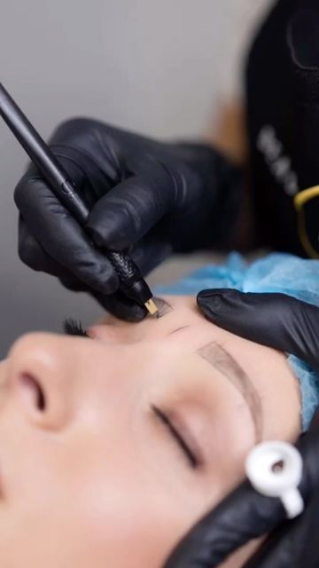 Zohre Khaleghi on Instagram Microblading Aesthetic, Eyebrow Images, Esthetician Inspiration, Editorial Branding, Esthetician Marketing, Eyebrow Design, Brow Stylist, Permanent Eyeliner, Cute Babies Photography