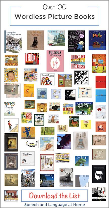 Over 100 Wonderful Wordless Picture Books to Boost Your Child's Language — Speech and Language at Home Speech Therapy At Home, Wordless Picture Books, Wordless Book, Social Emotional Skills, Speech Therapist, Mentor Texts, Emotional Skills, Speech Language Therapy, Speech Language Pathology