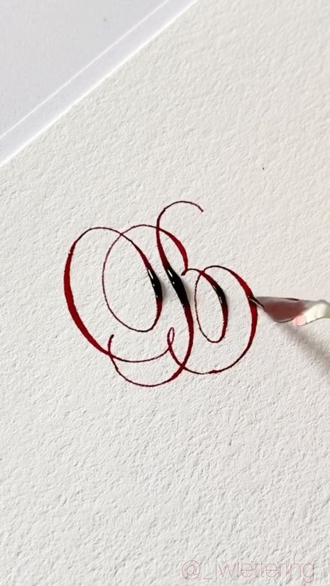 Letter B Calligraphy, Fancy Letter B, B Calligraphy, Pretty Calligraphy, Capital B, Fancy Letters, Calligraphy Letters, Letter B, Bullet Journal