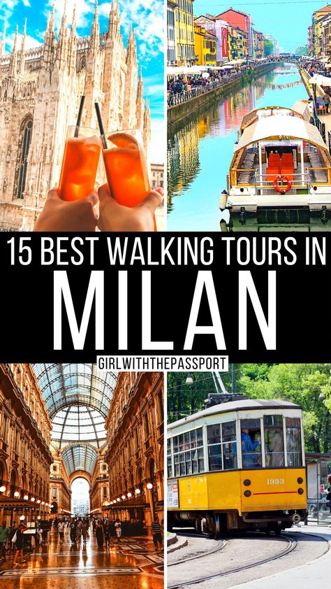 15 Best Walking Tours in Milan + Secret Expert Tips for 2023 Milan Walking Tour, Things To Do In Milan Italy, Milan Landmarks, Places In Milan, Milan Travel Guide, Milan Italy Travel, Things To Do In Milan, To Do In Milan, Grad Trip