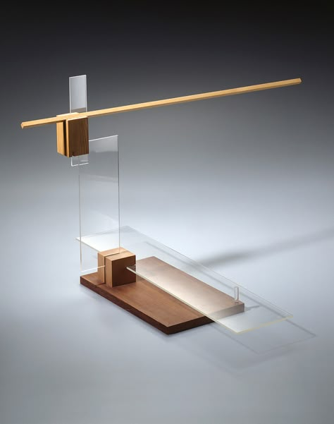 Laszlo Moholy Nagy, Moholy Nagy, Geometric Sculpture, Arch Model, Bauhaus Design, Principles Of Design, Abstract Sculpture, Metal Sculpture, Wood Sculpture