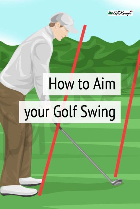 Let's go back to the beginning.. Are you sure that you are aiming your golf swing correctly? Here's what you need to know.. #TheLeftRough #Golf #GolfTips Aiming In Golf, Golf For Beginners, Golf 101, Golf Lessons Swings, Golf Zone, Golf Practice Drills, Golf Terms, Golf Basics, Golf Chipping Tips