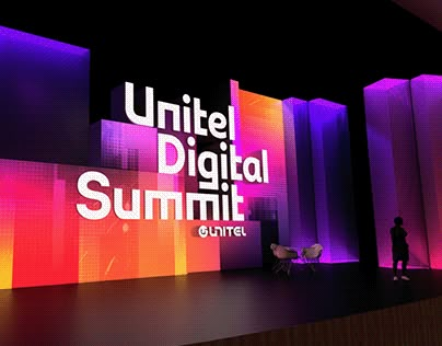 Check out new work on my @Behance profile: "Unitel, Digital Summit (2019)" http://be.net/gallery/85393869/Unitel-Digital-Summit-(2019) Summit Branding, Summit Stage, Summit Design, Tech Event, Africa Design, Corporate Event Design, Stage Equipment, Event Booth, Event Stage