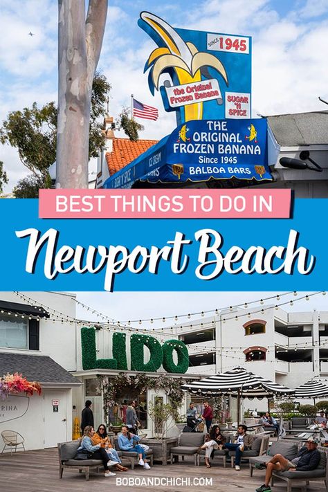 best things to do in newport beach california on a southern california trip Balboa Peninsula California, Things To Do In Newport Beach California, Newport Beach California Restaurants, Newport Beach California Outfits, New Port Beach California, Balboa Island Newport Beach, Newport Beach Restaurants, Disneyland 2024, California Activities