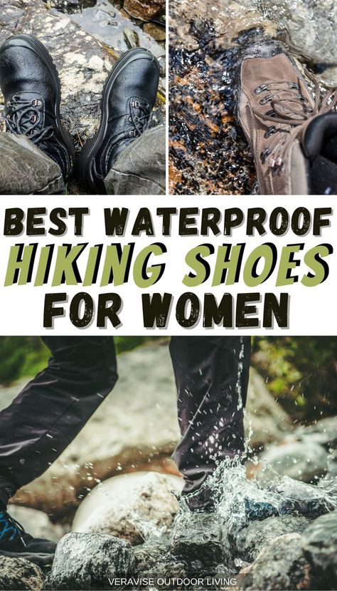 Best Waterproof Hiking Shoes for Women • Salomon X Ultra 3 GTX Women's Hiking Shoe • KEEN Women's Targhee 3 Low Height • Merrell Women's Moab 3 • La Sportiva Women's Spire GTX Hiking Shoes For Women Waterproof, Waterproof Hiking Boots Women, Scotland Hiking, Best Hiking Shoes, Best Tents For Camping, Hiking Shoes Women, Womens Hiking Shoes, Waterproof Hiking Shoes, Hiking Fashion