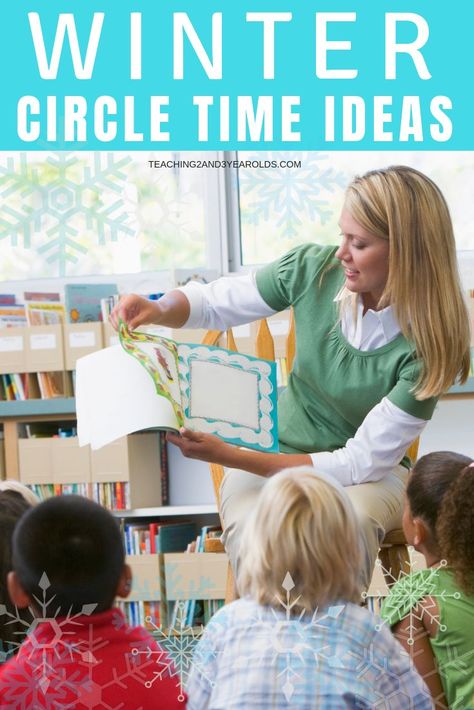 Looking for the best preschool winter circle time ideas? This collection includes songs, stories and learning ideas that will keep preschoolers engaged during your winter theme! #circletime #preschool #winter #literacy #music #classroom #teachers #earlychildhood #AGE3 #AGE4 #teaching2and3yearolds Christmas Circle Time Activities For Toddlers, Snow Circle Time Preschool, Toddler Christmas Circle Time, January Circle Time Songs, Winter Theme Circle Time Activities, Winter Circle Time Activities, Circle Time Ideas, Winter Study, Preschool January