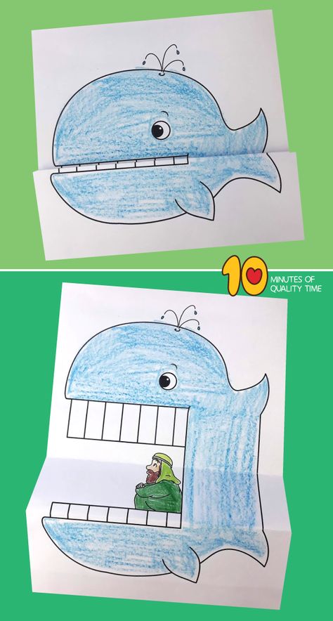 Jonah Bible Activity, Jonah The Whale Crafts, Whale Kids Craft, Jonah Bible Story Craft, Jonah And The Whale Activities Preschool, John And The Whale, Jacob Bible Craft, Jona And The Whale Craft, Jonas And The Whale