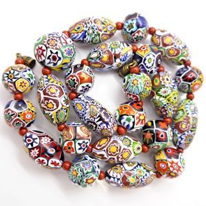 Beady Eyes, Millefiori Beads, Jewelry Materials, Beaded Necklace Designs, African Trade Beads, Pretty Beads, Vintage Beads, African Beads, Trade Beads