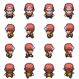 javascript - Unable to Animate Sprite in Phaser.js - Stack Overflow Croquis, Sprite Template, How To Pixel Art, Top Down Game, Sprite Sheet, Madara Wallpaper, Pixel Art Pokemon, Pokemon Sprites, Red Can