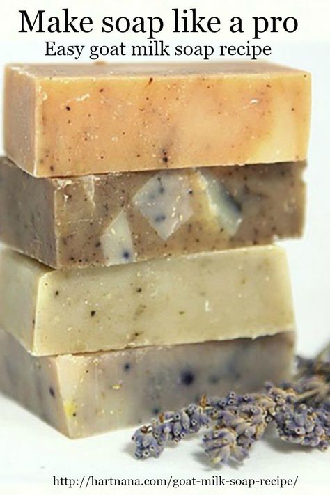 This goat milk soap recipe is easy and forgiving. You will also find hacks for saving seized soap. You can get just about everything you need at  your local grocery store. http://hartnana.com/goat-milk-soap-recipe/ Easy Goat Milk Soap Recipe, Homestead Hacks, Goat Milk Soap Recipe, Milk Soap Recipe, Recipes Pictures, Goat Milk Recipes, Savon Diy, Easy Soap Recipes, Diy Soap Recipe