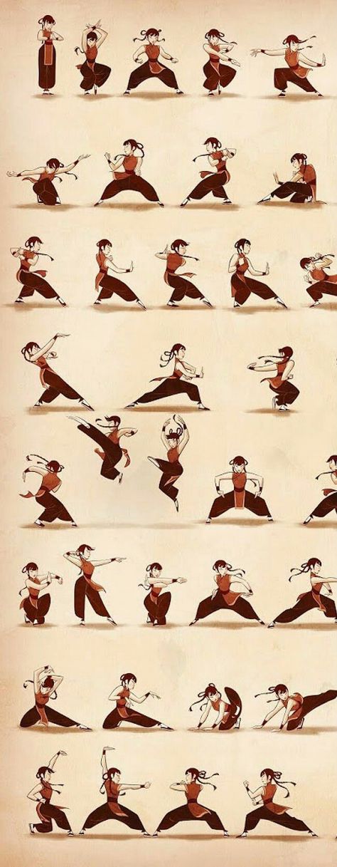 Waterbending Scroll, Avatarul Aang, رسم كاريكاتير, Trening Sztuk Walki, Výtvarné Reference, Haiwan Lucu, Pencak Silat, Martial Arts Techniques, Martial Arts Workout