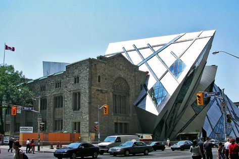 Gallery of 10 Historical Museum Buildings with Contemporary Interventions - 7 Addition Architecture, Utah Valley University, Deconstructivism, Art Gallery Of Ontario, Daniel Libeskind, Royal Ontario Museum, Historical Museum, Modern Architects, Museum Architecture