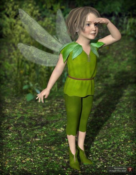 Fairy Boy for K4 is a uniform/costume, clothing, fairies & elves for The Kids 4 for Daz Studio or Poser created by Esha. Dark Fairy Outfit, Summer Legs, Fairy Boy, Old Children's Books, Uniform Costume, Fairy Outfit, Fairy Birthday Party, How To Fold Sleeves, Healthy Halloween