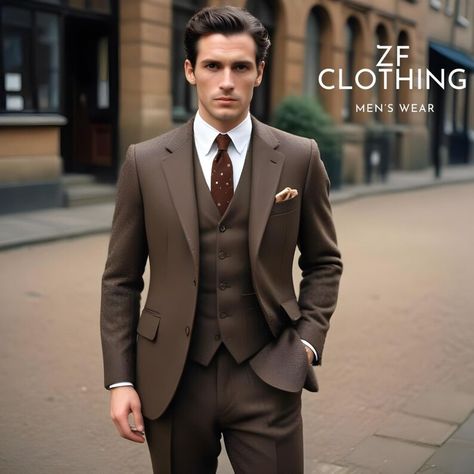 Tweed Suits Men, Black Tweed Suit, Mens Tweed Suit, 3 Piece Suit Wedding, Brown Tweed Suit, Suits Men Slim, Suits Formal, Groom Suits, Suits Wedding