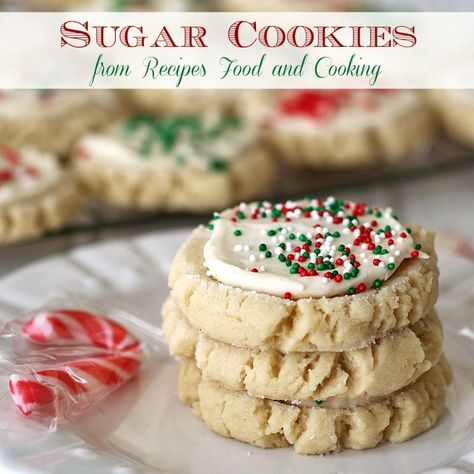 Lofthouse Sugar Cookies Loft House Cookies, Lofthouse Sugar Cookies Recipe, Refrigerator Cookies Recipes, Noel Cookies, Cookies Frosting, Lofthouse Sugar Cookies, Lofthouse Cookies, Cookie Recipes Decorating, House Cookies