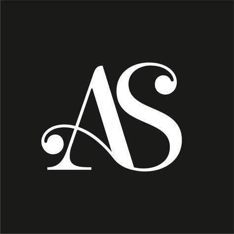 GRAFIKIDENTITY - LOGO DESIGN в Instagram: «AS #AS #ornate #serifs #typography #abstracttype #type #grafikidentity #grafiks #logos #logodesigner #branding #brandingdesigner…» Initials Logo Letters, S Logo Design, Stylish Alphabets, Wedding Logo Design, Text Logo Design, Monogram Logo Design, Initials Logo, Alphabet Design, Abstract Logo