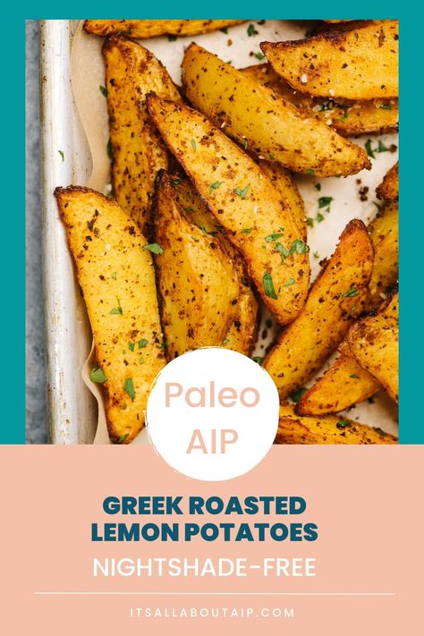 Aip Potato Recipes, Aip Greek Recipes, Aip Steak Seasoning, Aip Vegetable Recipes, Aip Side Dishes, Aip Veggies, Aip Sauces, Aip Lifestyle, Aip Sides