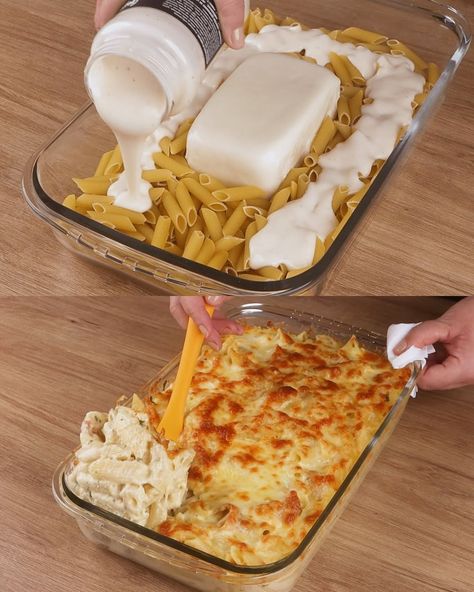 Penne Bake, Chicken And Mozzarella, Chicken Mozzarella Pasta, Homemade Flatbread, Hearty Vegetable Soup, Make Pasta, Bake Zucchini, Dairy Free Diet, Cheese Topping