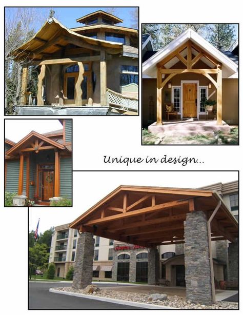 Timber_Frame_Entrance_Ways Timber Framed Porch, Timber Frame Porch, Entrance Way, Surveys For Money, Stay At Home Jobs, Pine Timber, Entry Ways, Entrance Ways, House Exteriors