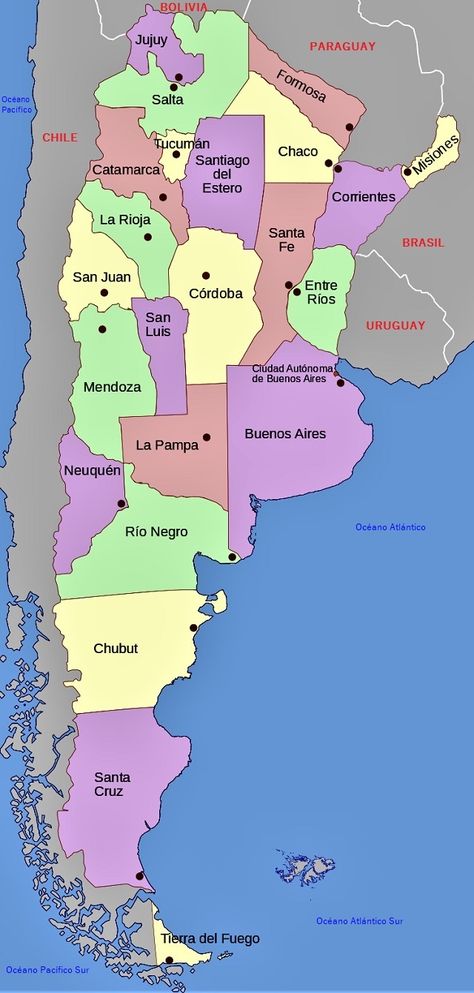 Mapa de Argentina: División política Argentina Map, Ram Ji Photo, Vision Board Pictures, Big Time Rush, Big Time, Oh The Places Youll Go, World Traveler, International Travel, South Park