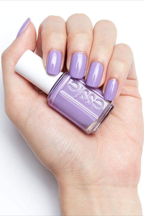 Light Purple Nail Polish, Unique Acrylic Nail Designs, Nail Polish Summer, Light Purple Nails, Nail Polish Gift, Purple Nail Art, Purple Nail Polish, Purple Nail, Unique Acrylic Nails