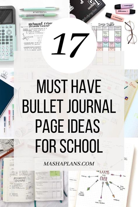 Bullet Journal can help you plan and monitor your study life and this is the perfect place with cute and functional ideas. Here are some layouts, spreads, and collections that will help make your life at school much more organized and functional. These 17 Bullet Journal ideas are perfect for any student and can be used as study motivation and inspiration. Study Bullet Journal, Bullet Journal for school, Bullet Journal for students, study journal, back to school, Bullet Journal pages Journal Organization Ideas For School, Study Plan Journal, College Journal Ideas Student, Study Journal Ideas Layout, School Bullet Journal Spreads, Academic Journal Layout, School Agenda Ideas, School Diary Ideas Student, Academic Journal Ideas