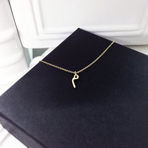 Infinity Necklace Gold, Arabic Necklace, Locket Design, M Necklace, Letter Jewelry, Name Necklaces, Beautiful Status, Infinity Necklace, Girly Pictures