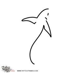 Shark Outline Tattoo Simple, Simple Shark Tattoo, Shark Outline, Small Shark Tattoo, Hai Tattoo, Tattoo Foot, Small Shark, Shark Tattoo, Shark Design