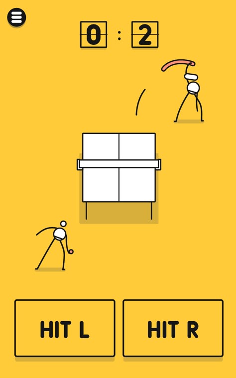 The Best Game Design: The Minimalist I’m Ping Pong King :) Simple Game Design, 2d Mobile Game, Hyper Casual Game, Mobile Game Ui, Coding Games, Pong Game, Mobile App Games, Cool Games, Game Graphics