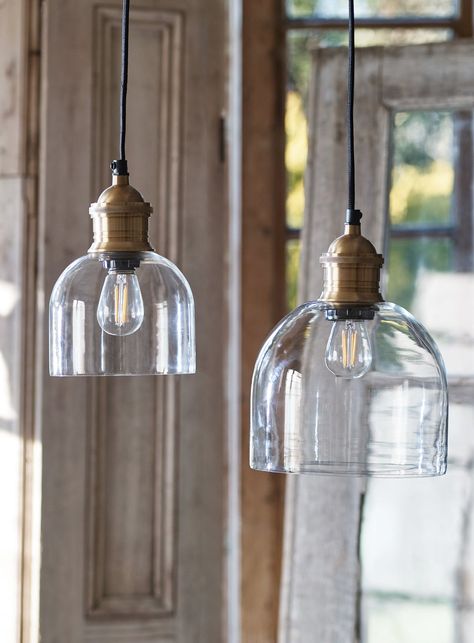 Pendant lighting over kitchen sink