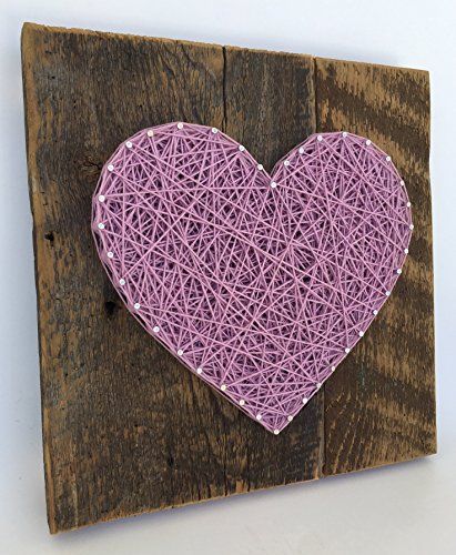 String Art Heart, Mint Room, Cricut Signs, String Art Templates, String Art Tutorials, String Wall Art, Nail String Art, String Art Patterns, Diy Wall Art Decor