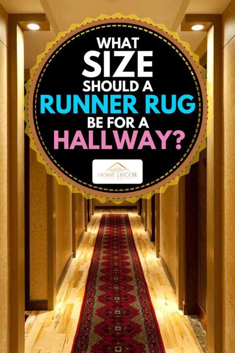 What Size Should A Runner Rug Be For A Hallway? - Home Decor Bliss Hallway Runner Rug Entryway Front Doors, Hallway Runner Rug Length, Long Hallway Rug Runner, Runner Rug In Hallway, Long Carpet Hallway, Two Runners Long Hallway, Runners Rugs Entryway, Hallway Rugs Entryway, Long Hallway Rug Ideas