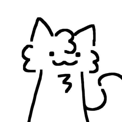 cat aesthetics cat art cat pfp cute cat pfp c Cat Pfp Cute, Funny Videos Of Cats, Animal Base, Cute Cat Pfp, Pfp Cartoon, Aesthetic Cats, Kitten Drawing, Goofy Drawing, Cat Pfp