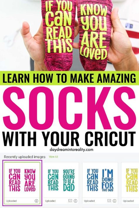 In today’s tutorial, you’re going to learn how to personalize socks with your Cricut using heat transfer vinyl (HTV/Iron-On) and Infusible Ink. Not only that, but I also have 12 beautiful Free SVG socks templates for you to download and follow along with this tutorial. #cricutsocks #cricutmade #ironon #htv #freesvg #cricutexplore #cricutmaker Cricut Socks Diy, Sublimation Socks Template, Cricut Socks, Iron On Cricut, Mod Melts, Diy Techniques And Supplies, Cricut Help, Idee Cricut, Personalized Socks