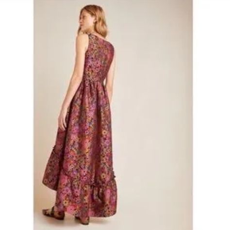 Beautiful Nwt Anthropology Dress Perfect For Events Year Round. Questions? Leave A Comment Below! Anthropology Dresses, Anthropology, Anthropologie Dress, High Low Hem, Hutch, Anthropologie Dresses, Pink Gold, Pink And Gold, High Low Dress