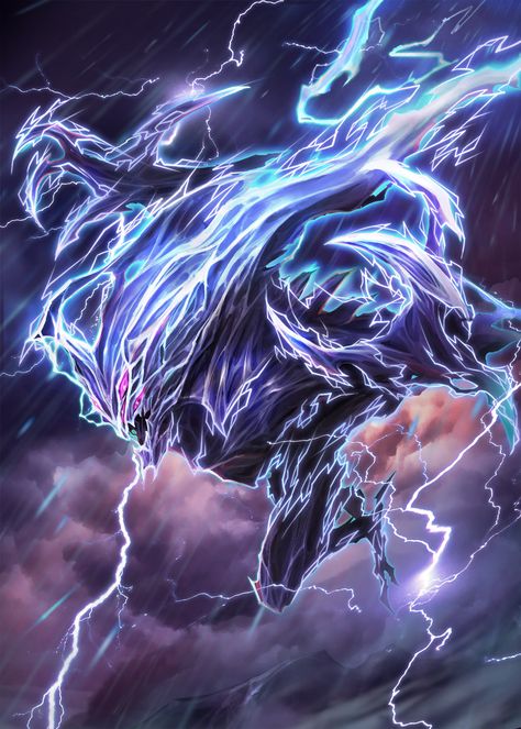 Teka Todoroki, The Ultimate Warrior, Lightning Art, Super Powers Art, Dragon Artwork Fantasy, Beast Creature, Seni 2d, Ultimate Warrior, Fantasy Beasts