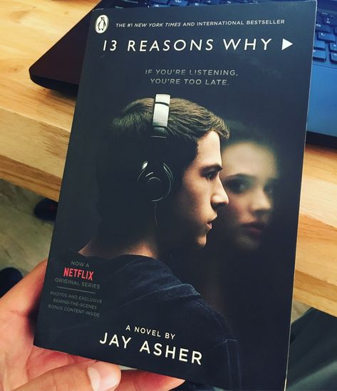 13 Reasons Why Book Cover, 13 Reasons Why Book Aesthetic, 13 Reasons Why Book, Rory Books, 13 Reason Why Book, Thirteen Reasons Why Book, 13 Reason Why, Books Shelf, Tyler Hynes