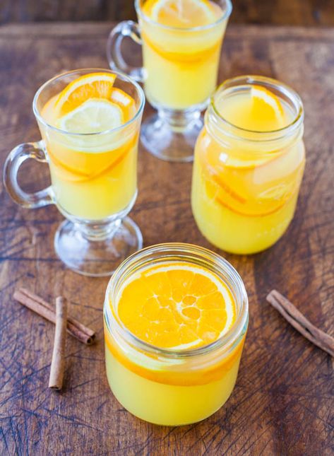 Pineapple Mango Vitamin C Booster Smoothie - Averie Cooks Citrus Tea, Tropical Green Smoothie, Averie Cooks, Healthy Green Smoothies, Chai Spice, Ginger And Honey, Green Smoothie, Mellow Yellow, Healthy Drinks