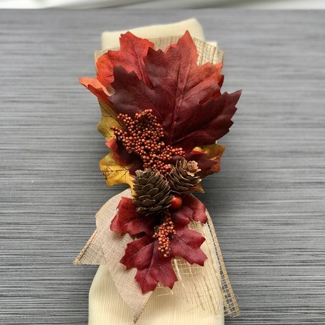 Diy napkin rings thanksgiving