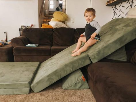 1 Nugget Couch Ideas, Nugget Builds, Nugget Couch, The Nugget, Kids Couch, Basement Ideas On A Budget, Game Room Bar, Toddler Playroom, Kids Playroom Decor