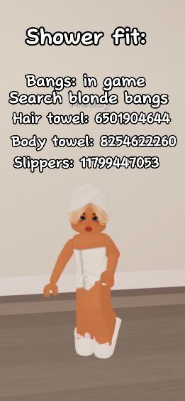 Bath Clothes, Blocksburg Outfit Codes￼, Video Roblox, Preppy Decal, Bloxburg Decals Codes Wallpaper, Girls Pjs, Bloxburg Decals Codes, Roblox Guy, Shower Outfits