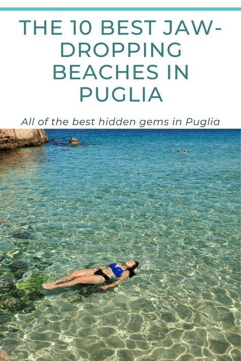 Puglia Beaches, All About Italy, Italy Beaches, White Sand Beaches, Swimming Hole, Things To Do In Italy, Italy Itinerary, Cities In Italy, Puglia Italy