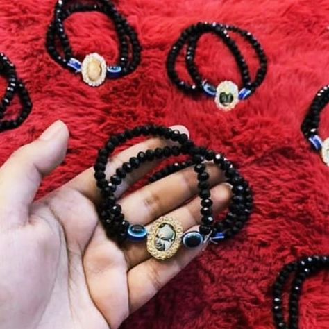 Jai Guruji swaroop bracelets in Black crystals and evil eye 🧿 #jaiguruji❤️ #jaigurujiswaroop #gurujibracelets #jaigurujiblessing #gurujiblessings #blessingsalwaysguruji #gurujisangat #gurujisangatedmonton #gurujisangatcanada #smallbusiness #supportsmallbusiness #brampton#surrey Guruji Swaroop, Jai Guruji, Support Small Business, Black Crystals, Evil Eye, Crystals, Quick Saves, Black