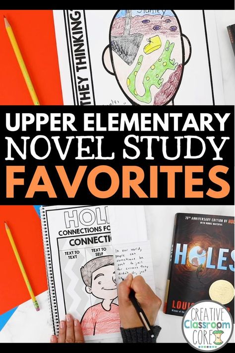 Grade 5 Novel Study, 5th Grade Novel Studies, Novel Study Activities For Any Book, Elementary Read Alouds, Novel Study Project, Third Grade Books, Book Study Activities, Teach Spelling, Intermediate Reading