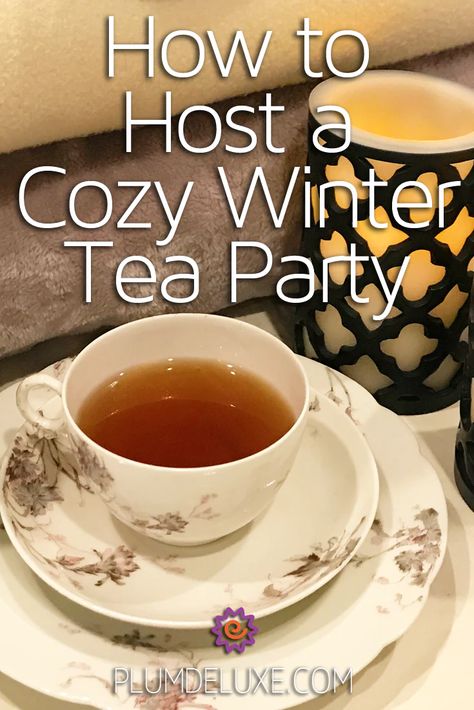 Turn up the furnace or stoke the fire and chill with a hygge winter tea party while the cold weather whips up outside. #hyggeteaparty #cozyteatime #hyggepartyideas Hygge Party, Winter Tea Party, Winter Nails Ideas, Hygge Winter, Luncheon Menu, Christmas Tea Party, Tea And Crumpets, Afternoon Tea Recipes, Coffee Party