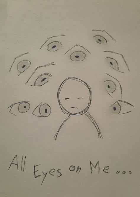 Eyes On Me, Meaningful Drawings, Easy Doodle Art, All Eyes On Me, Easy Doodles Drawings, Easy Drawings Sketches, Cute Doodles Drawings, Doodle Art Designs, Mini Drawings