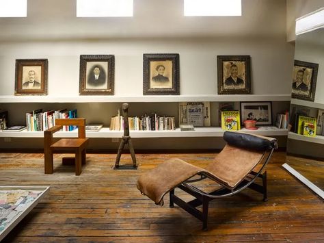 Ali Richmond’s Fashionable Crown Heights Loft Tour Street Curb, Brooklyn Loft, Life Magazine Covers, Higher Purpose, Octagon Table, Crown Heights, Black Room, Leather Bench, Newsletter Design